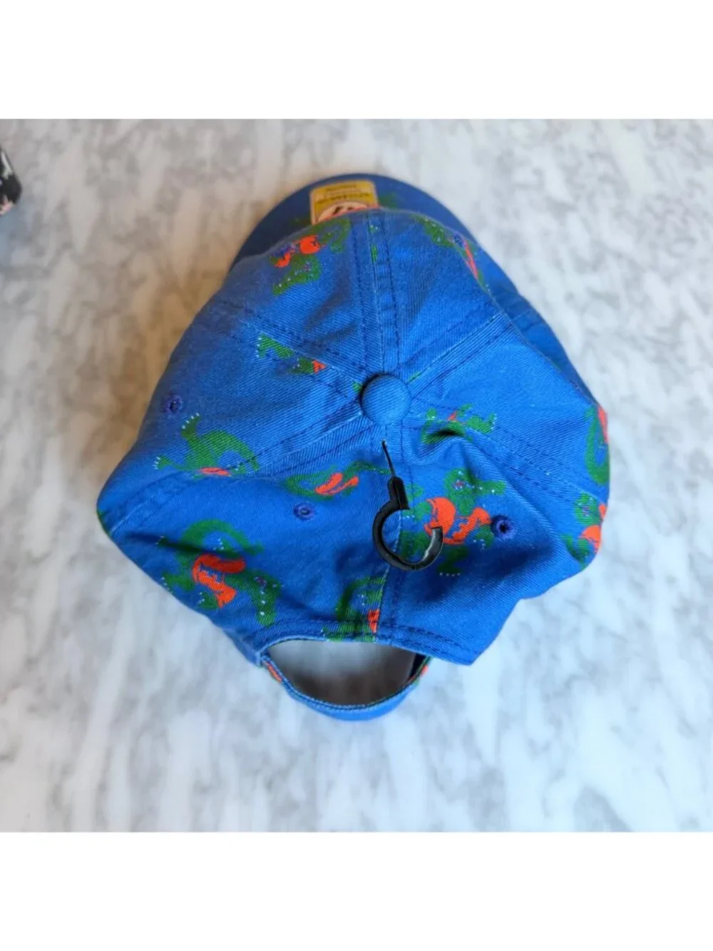 Florida Gators Youth 47 Clean Up Adjustable Hat Blue With Alligator Print